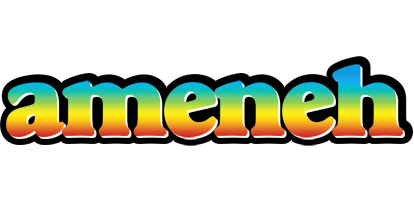 Ameneh color logo