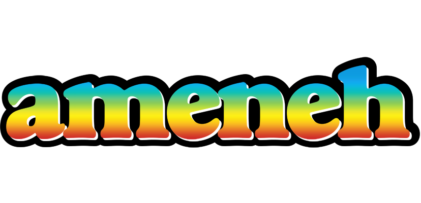 Ameneh color logo