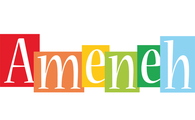 Ameneh colors logo