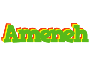 Ameneh crocodile logo