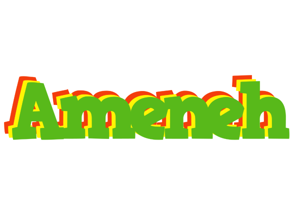 Ameneh crocodile logo