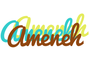 Ameneh cupcake logo