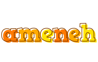 Ameneh desert logo