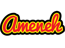 Ameneh fireman logo