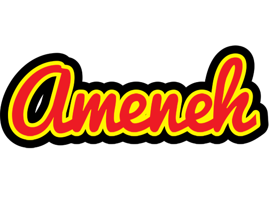 Ameneh fireman logo