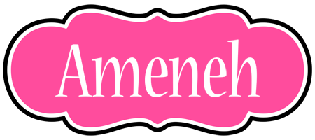 Ameneh invitation logo