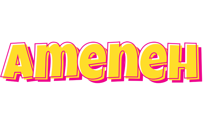 Ameneh kaboom logo