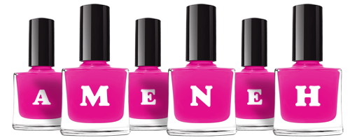 Ameneh nails logo