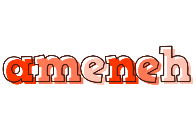 Ameneh paint logo