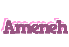 Ameneh relaxing logo