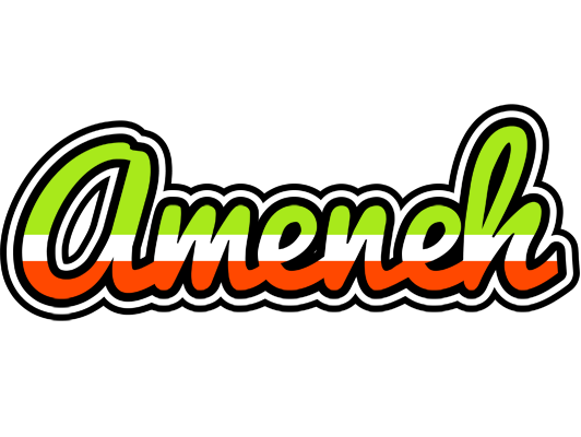 Ameneh superfun logo