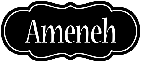 Ameneh welcome logo