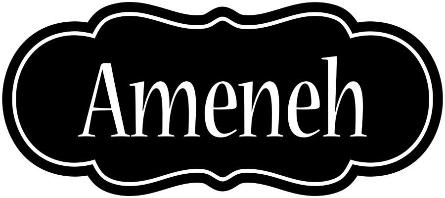 Ameneh welcome logo