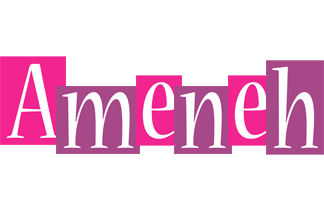 Ameneh whine logo