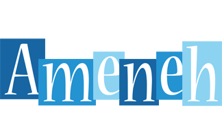 Ameneh winter logo