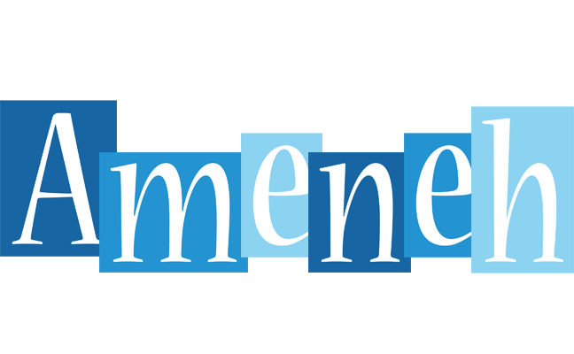 Ameneh winter logo