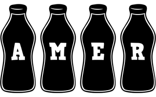 Amer bottle logo