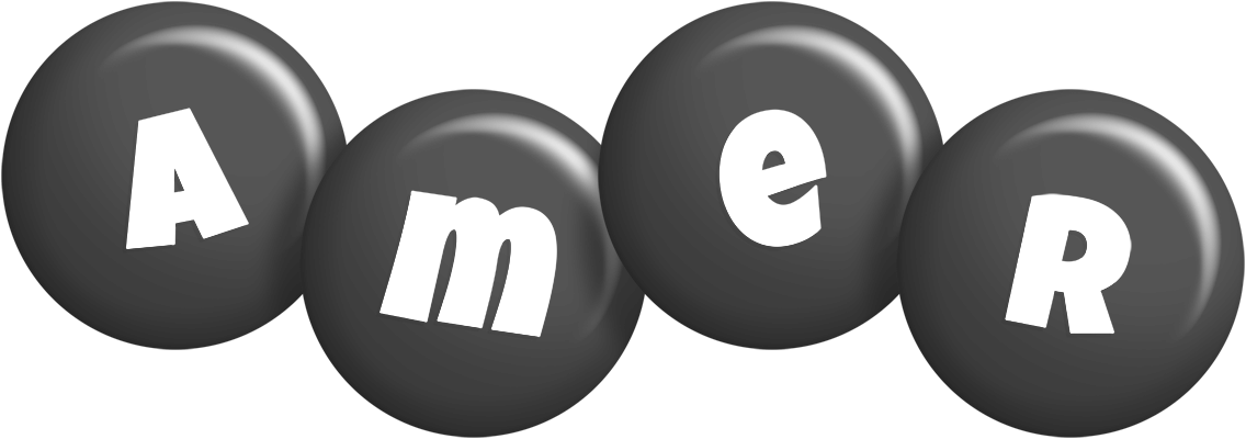 Amer candy-black logo