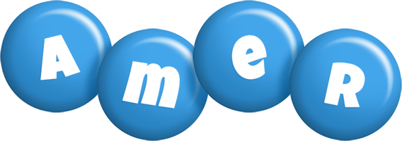 Amer candy-blue logo