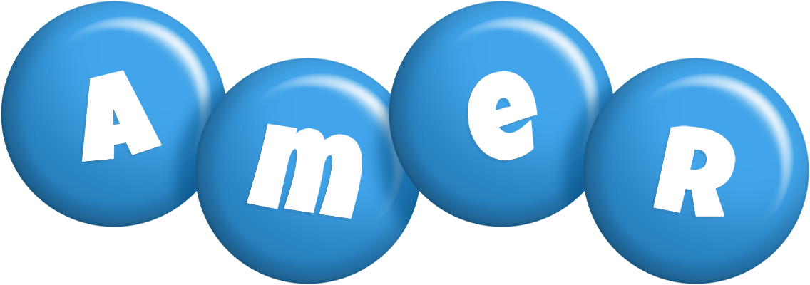 Amer candy-blue logo