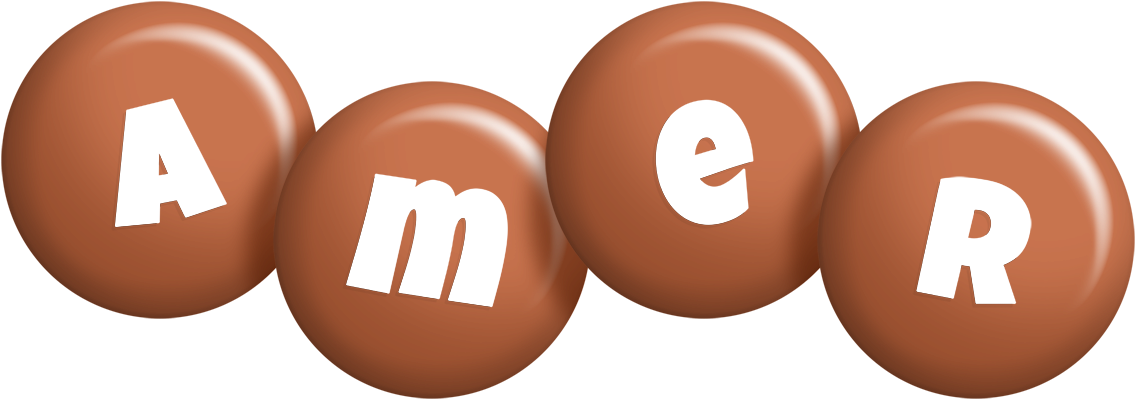 Amer candy-brown logo