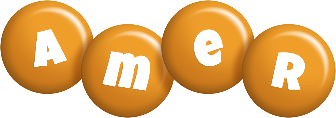 Amer candy-orange logo
