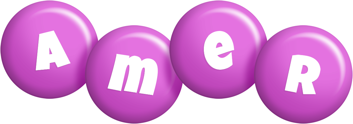 Amer candy-purple logo