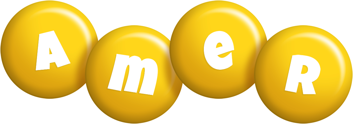 Amer candy-yellow logo