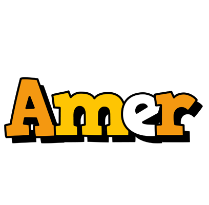 Amer cartoon logo