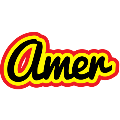 Amer flaming logo