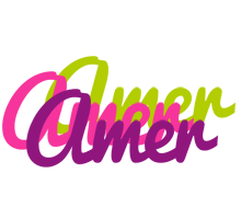 Amer flowers logo
