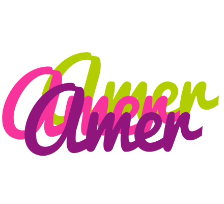 Amer flowers logo
