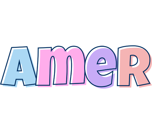 Amer pastel logo