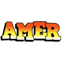 Amer sunset logo