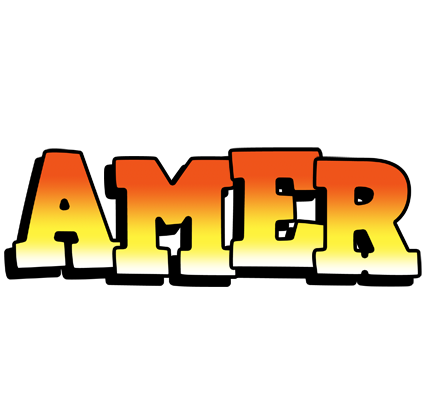 Amer sunset logo