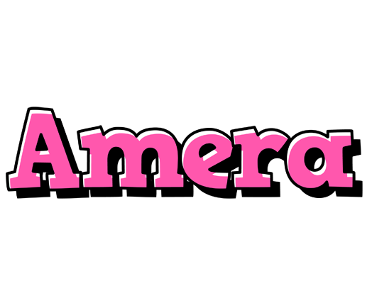 Amera girlish logo
