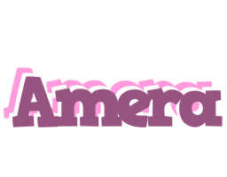 Amera relaxing logo