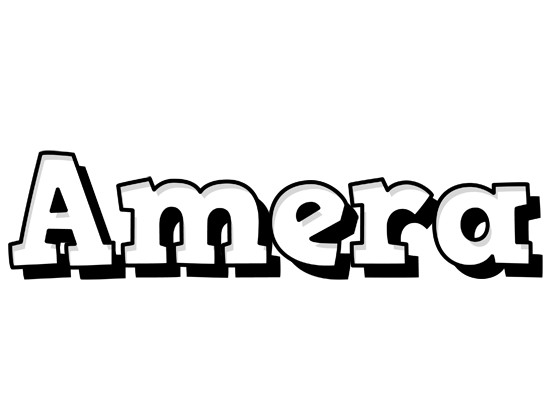 Amera snowing logo