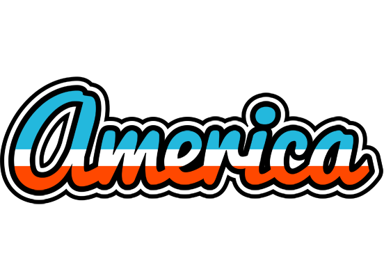 AMERICA logo effect. Colorful text effects in various flavors. Customize your own text here: https://www.textgiraffe.com/logos/america/