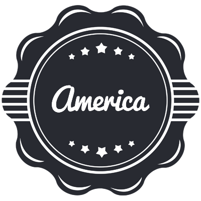America badge logo