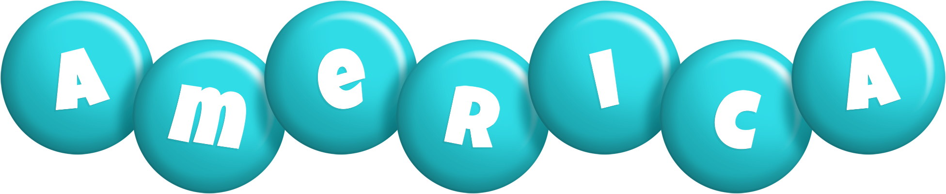 America candy-azur logo