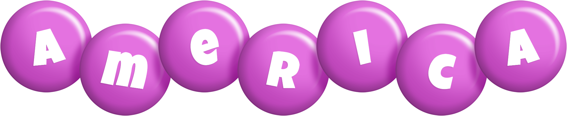 America candy-purple logo