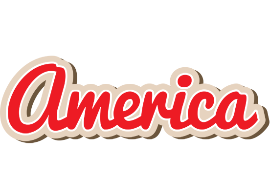 America chocolate logo