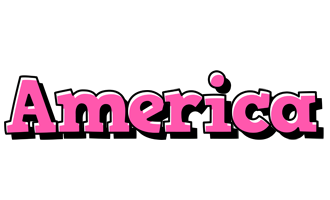 America girlish logo