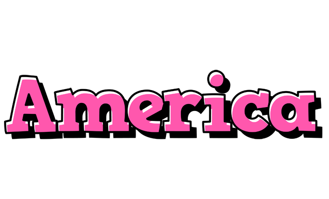 America girlish logo