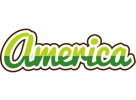 America golfing logo