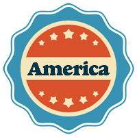 America labels logo