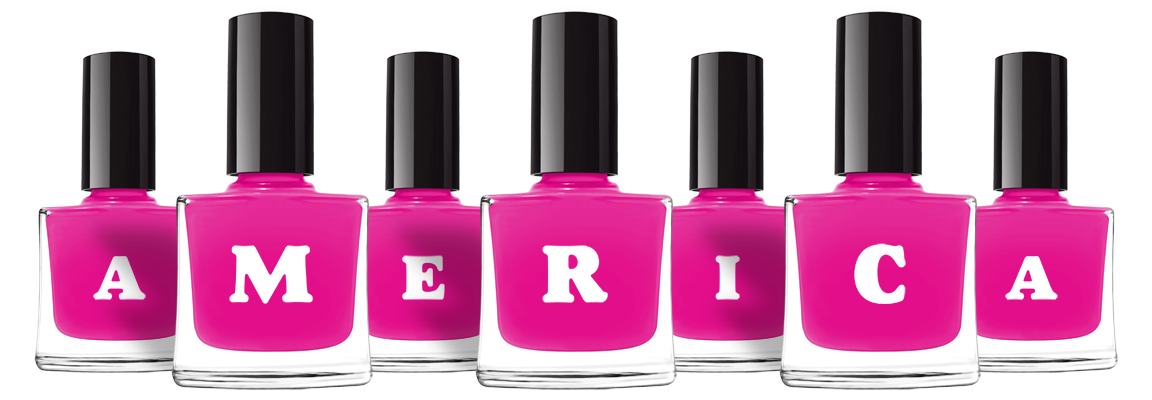 America nails logo