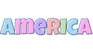 America pastel logo