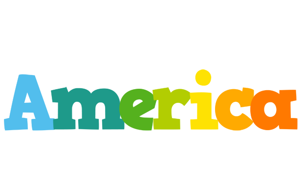 America rainbows logo